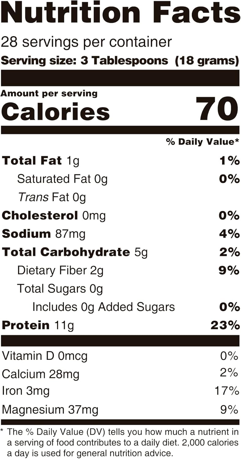 Plant Based Protein Powder: Vanilla - 512g Pouch