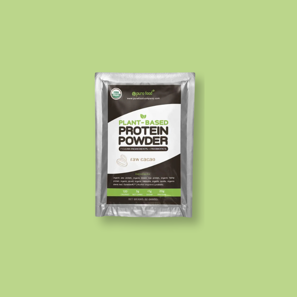 Plant Protein Powder: Raw Cacao - 32g Sample Packet